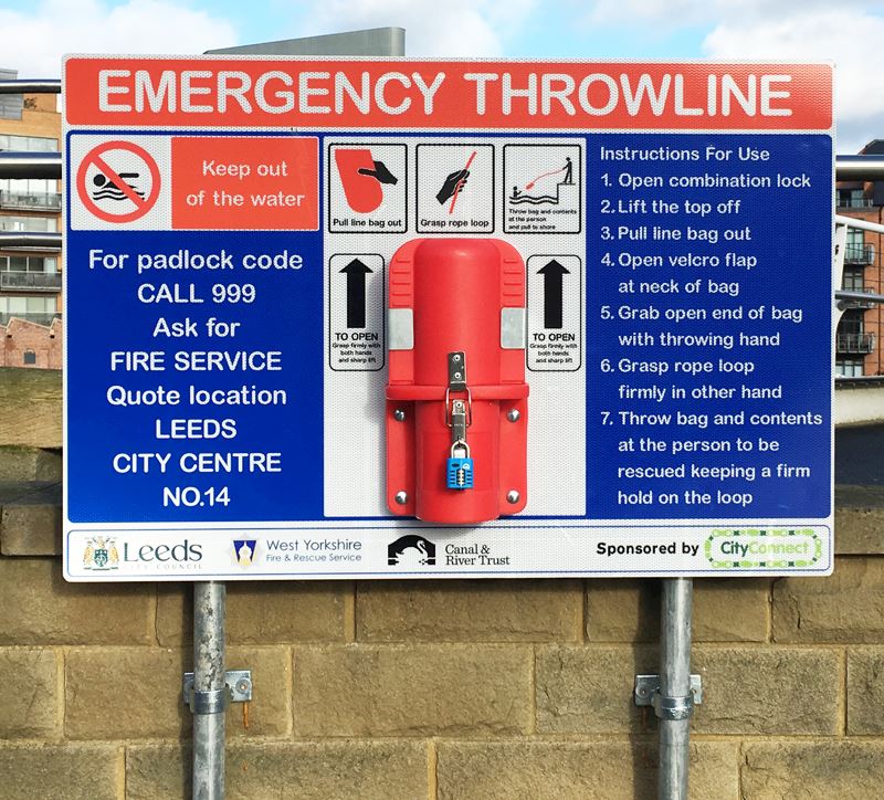 Emergency Throw Line Stations